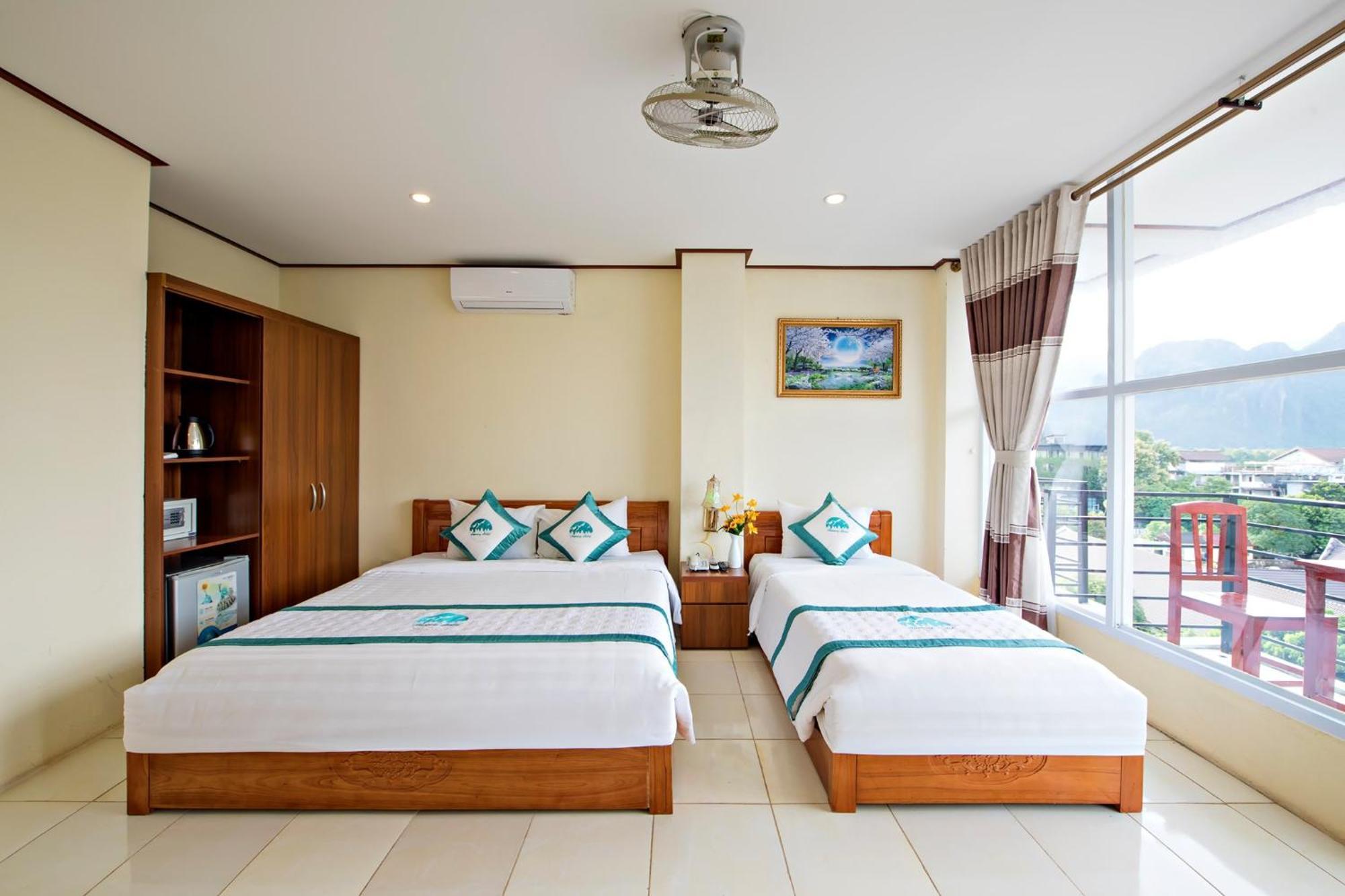 Annecy Hotel Vang Vieng Exteriör bild